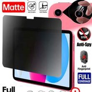 2Pcs/Set Matte Privacy Screen Protector + Camera Lens Protector, PET Anti-Slip Anti-Glare Film, Comp