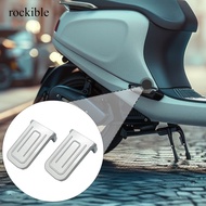 rockible Electric Bike Rear Pedals Footrest Pedals Rear Foot Pegs Cycling Accessory for DE8