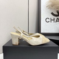 Chanel-女鞋-經典slingback涼鞋 Size 35-40_cV_jA