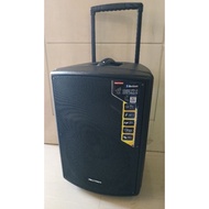 Speaker aktif Ampli Polytron PAS-PRO15F Portable 15 inch. Bonus 2 mic