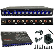 EQ19 1/2 Din 9 Equalization Bands Band Car Audio Equalizer EQ Front, Rear + Sub Output 9V with Three