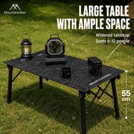Mountainhiker Multifunctional adjustable height four-fold tactical table camping folding table four-