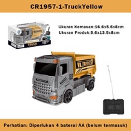 Duffy Toys Mainan Anak RC ENGINEERING TRACK 27MHZ Remote Control Truck Engineering