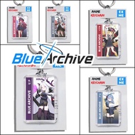 GANTUNGAN Blue Archive Keychain - Blue Archive Keychain - Anime Game Ganci - Hina Keychain - Ako - I