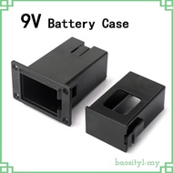 [BaositybfMY] 9V Battery Box Holder, Case Cover Case 9V Battery For Guitar 56.5x50x31mm