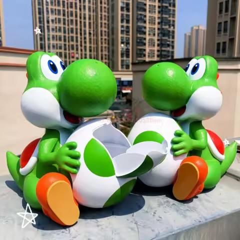 New In Stock Yoshi Design Trendy Mango Shaped Collectible Cup Reusable Water Series Surrounding Anim