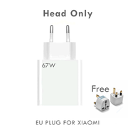 Charger 67W For Xiaomi UK EU Plug Full Set Charger with Cable for Xiaomi Poco Redmi and Black Shark 