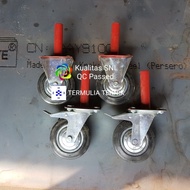 Roda Scaffolding 1 Set, Steger, Perancah, Stager, Castor