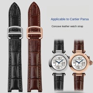 Tali Jam Tangan Kulit tulen Untuk Cartier PASHA W31074M7 WSPA0012 WJ120251 W3108555 Antara muka ceku