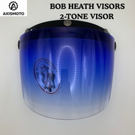 BOB HEATH VISOR (3 BUTTON) 2 TONE VISOR