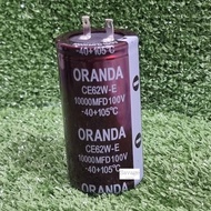 2pcs ELCO 10000UF 100V ORANDA