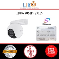 LIKO EZVIZ H80X (8MP+2MP) DUAL 4K PAN & TILT WI-FI CAMERA