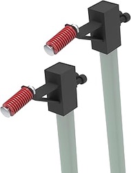 KNINE OUTDOORS 2x4 T Post Target Hanger, Shooting Target Stand Base, Adjustable Height Steel Post AR