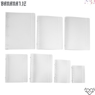 BANANA1JZ A4/B5/A5/A6/A7 Notebook Shell Vintage Fashion Refillable Journal Diary Stationery Ring Bin