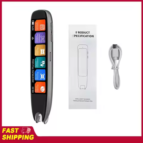 S65pro Dictionary Translation Pen Scan Reader Device Text Scanning Reading Translator WiFi/BT Connec