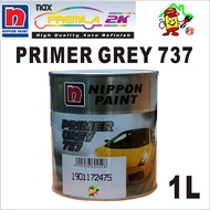 (  1L / 737 Primer Grey ) Nippon Paint Automotive Paint 737 1L - 1 Liter