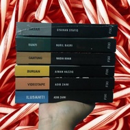 buku novel fixi bestseller campur preloved ( musketeers, karma, lendu, patung, perjalanan, gudang, m