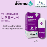 The Derma Co 1% Kojic Acid Lip Balm With Alpha Arbutin & Hyaluronic Acid | Gives Moisturized Lips |