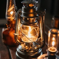 Domestic Fire Hand 276 German Version Old-fashioned Portable Horse Lamp Kerosene Lamp Retro Camping 