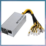 (XCTS) APW7 1800W PSU Bitmain Mining Power Supply for Bitmain Antminer S9/L3+/A6/A7/R4/S7/E9 with 10