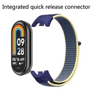 Nylon Loop for Xiaomi Mi Band 8 Strap SmartWatch Wristband Bracelet Correa Replacement sport pulsera Watchband for Miband 8 NFC