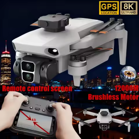 Profesional L106-1 MAX GPS Drone 8K HD Screen Rc 5G FPV Camera Quadcopter Brushless Motor RC Mini Dr