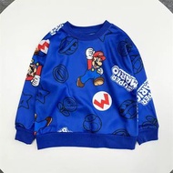 寬鬆衛衣 孖寶兄弟 長袖 super mario Mario kart 新年 賀年 衣服 衫 瑪利歐 超級瑪利歐 超級瑪利歐兄弟 超級瑪利奧 瑪利奧 上衣 tee 親子裝 親子衫 有帽 t shirt