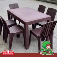 Plastic Rattan Table(24"X32") (24"x38") (30"X48") AND (36"X60")TABLE ONLY