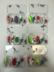 MỒI CÂU LURE Combo 5 mồi giả câu Lure nhạy cá chuyên cá mương lóc rô phi....