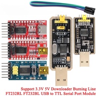 5-10pcs FT232RL FT232BL FT232 FTDI USB 3.3V 5.5V to TTL Serial Adapter Module 232 Mini/Type-C Downlo
