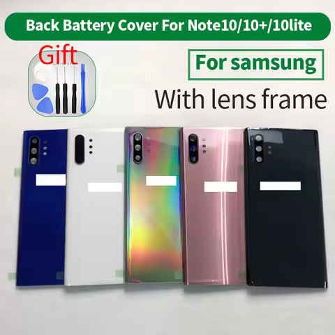 For Samsung Galaxy Note 10 N975 Note 10 plus Note 10 Lite NOTE10+ Battery Back Cover Door Housing +C