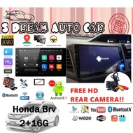 2+32G  Honda BRV 2.5D Android Player With Casing