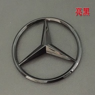 Mercedes-Benz Front Logo A-Class C-Class New E-Class CLC GLK GLE GLC Mesh Logo Modified Black Front 