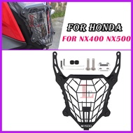 NX400 NX500 2024 Motorcycle Accessories Front Headlight Grille Guard Cover Protection Grill For Hond