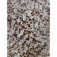 Alphabet Dice Beads Alphabet Dice/