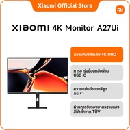 Xiaomi 4K Monitor A27Ui｜คุณภาพระดับ 4K UHD｜ความละเอียด 3840 x 2160｜หน้าจอ IPS ขนาด 27 นิ้ว