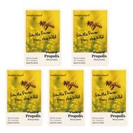 Timeless Charm 蜂膠精華錠 90粒｜30日份量｜增強抵抗力支持｜天然蜂膠保健食品｜日本製造｜GMP認證 5袋