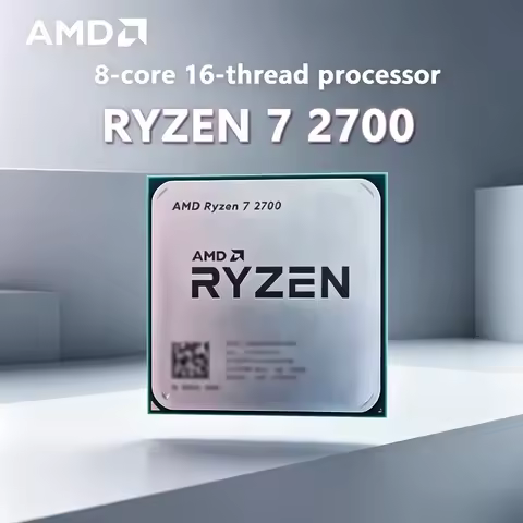 AMD Ryzen 7 2700 R7 2700 3.2 GHz Eight-Core Sixteen-Thread 16M 65W CPU Processor YD2700BBM88AF Socke