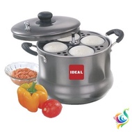 Idly Steamer Pot [Induction Support] IDEAL Non Stick 16 Idly 24 Idli Maker  Induction Gas Stove Supp
