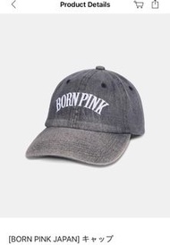 Blackpink 日巡限定 cap帽 棒球帽 bornpink  Lisa rosé Jennie Jisoo