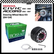 ☏Steering Wheel Boss Kit Hub Adaptor For Honda Civic 1995-1998 Honda Accord 1995-1997 (OH-124)Cly