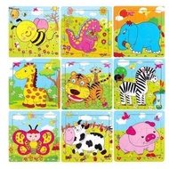 Combo of 10 9-piece puzzles to stimulate children's thinking