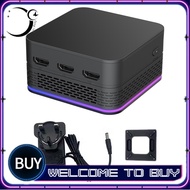 T9 Plus Mini PC Alder Lake N100 DDR5 8+128GB Quad-Core Quad-Threaded Dual Gigabit Ethernet Ports Min