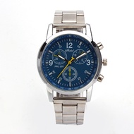 Men Watch Geneva Steel Strap Fashion Wrist Watch For Men