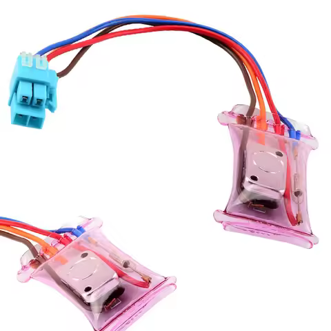 Bimetallic Replacement Refrigerator Defrost Thermostat 4 Wire -7 Degrees Bimetal Fridges Defrost The