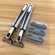 ✨Store Recommended✨Razor Manual Razor Manual Double Layer Universal Blade Holder Blade Old-fashioned
