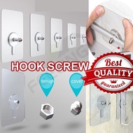 FEELING 🌈 Adhesive Wall Hooks, Heavy-Duty & Traceless, No-Drill Hanging Solution for Kitchen & Bathr