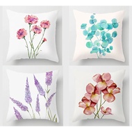 Watercolor Flowers pillow case40×40.45×45.50×50.60×60.Home decor Throw pillow case.