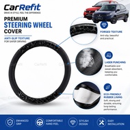 CarRefit Proton Saga Vvt MC1  MC2 MC3 Car forged Carbon steering wheel cover accessories