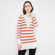 LGS - Women's Long Sleeve T-Shirt - Color Combination - Striped Motif - LLST.360.C638.032.7C L/S